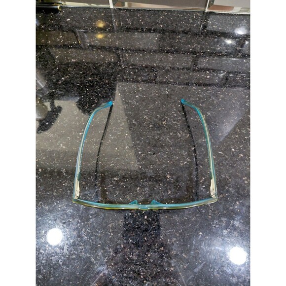 Maui Jim Tortoise Shell Frame Sunglasses with Teal Temples and Dark Lenses main image 14